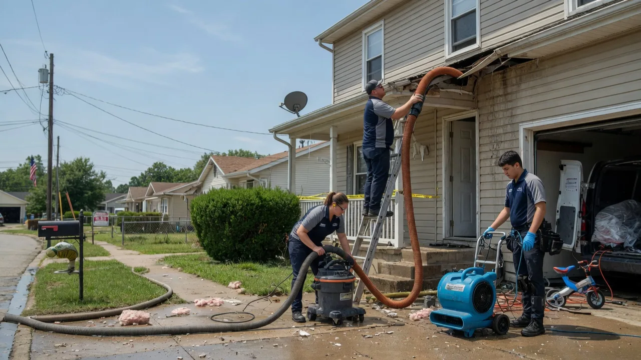 Water Damage Restoration in Kellyville, OK near me